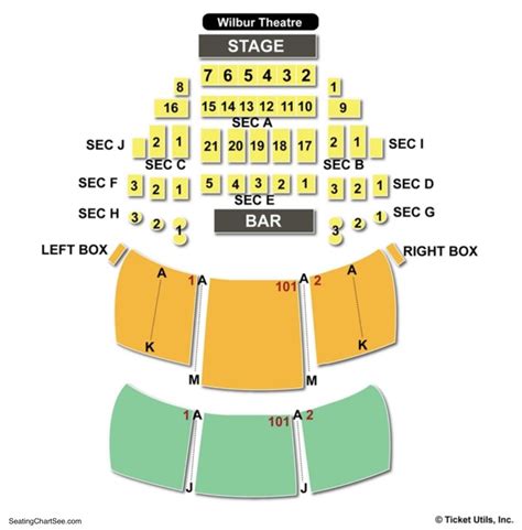 wilbur boston seating|wilbur theater virtual seating chart.